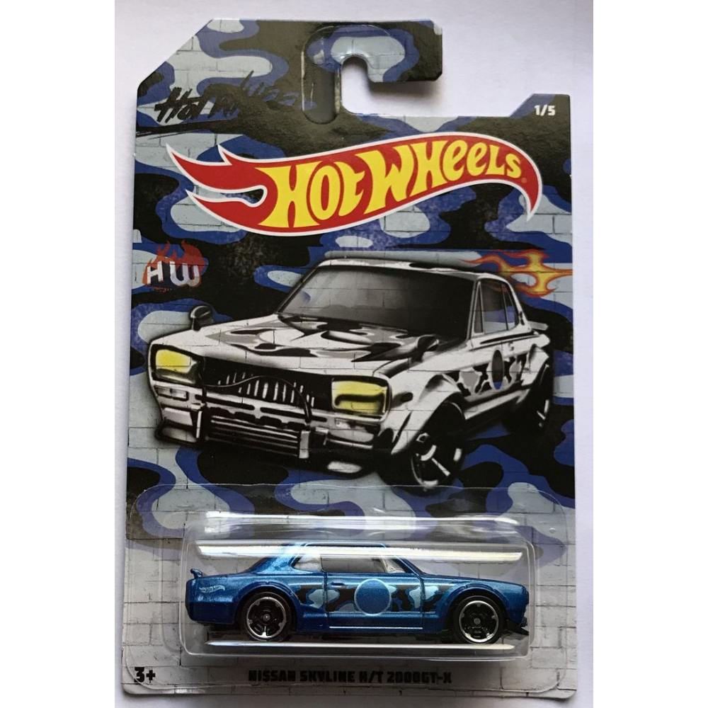 Машинка Hot Wheels Nissan Skyline H/T 2000GT-X (2020 Специальные